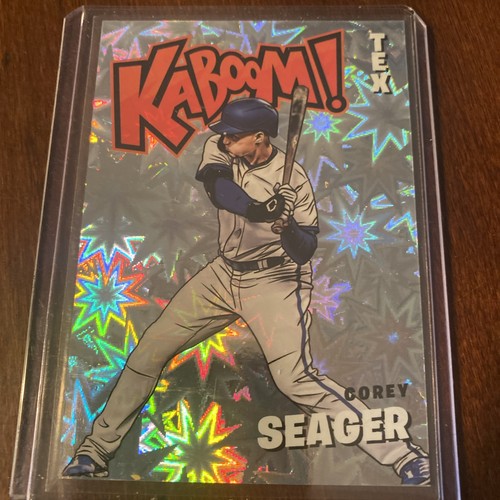 Corey Seager #K-CS — 2022 Panini Absolute Kaboom baseball card