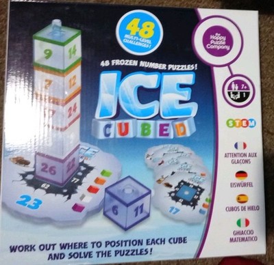 The Happy Puzzle Company Eiswürfel Familienpuzzle Brettspiel vollständig sehr guter Zustand