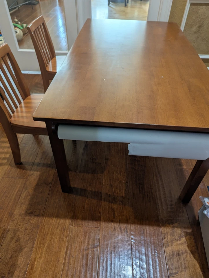 Pottery Barn Kids CAROLINA CRAFT TABLE XL+ 2 Chairs  - Image 2 of 4