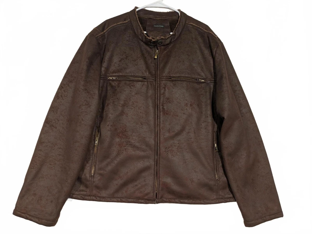 Structure Coats, Jackets & Vests for Suede Outer Shell Men for 