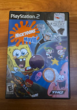 THQ Nicktoons Movin' (Sony PlayStation 2, 2004) NTSC-U/C E Case Manual