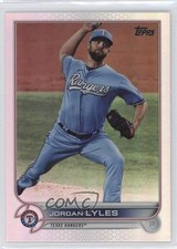 2022 Topps Series 2 Rainbow Foil Jordan Lyles #376 0w8