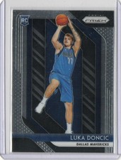 Luka Doncic 2018 Panini Prizm #280 Rookie Card Mavericks Lakers Good condition. rookie card picture