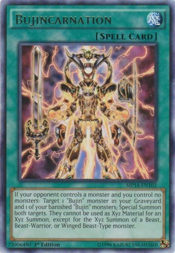 Bujincarnation - MP14-EN102 - Rzadki - 1. edycja Near Mint 2014 Mega Pack Single - Zdjęcie 1 z 1
