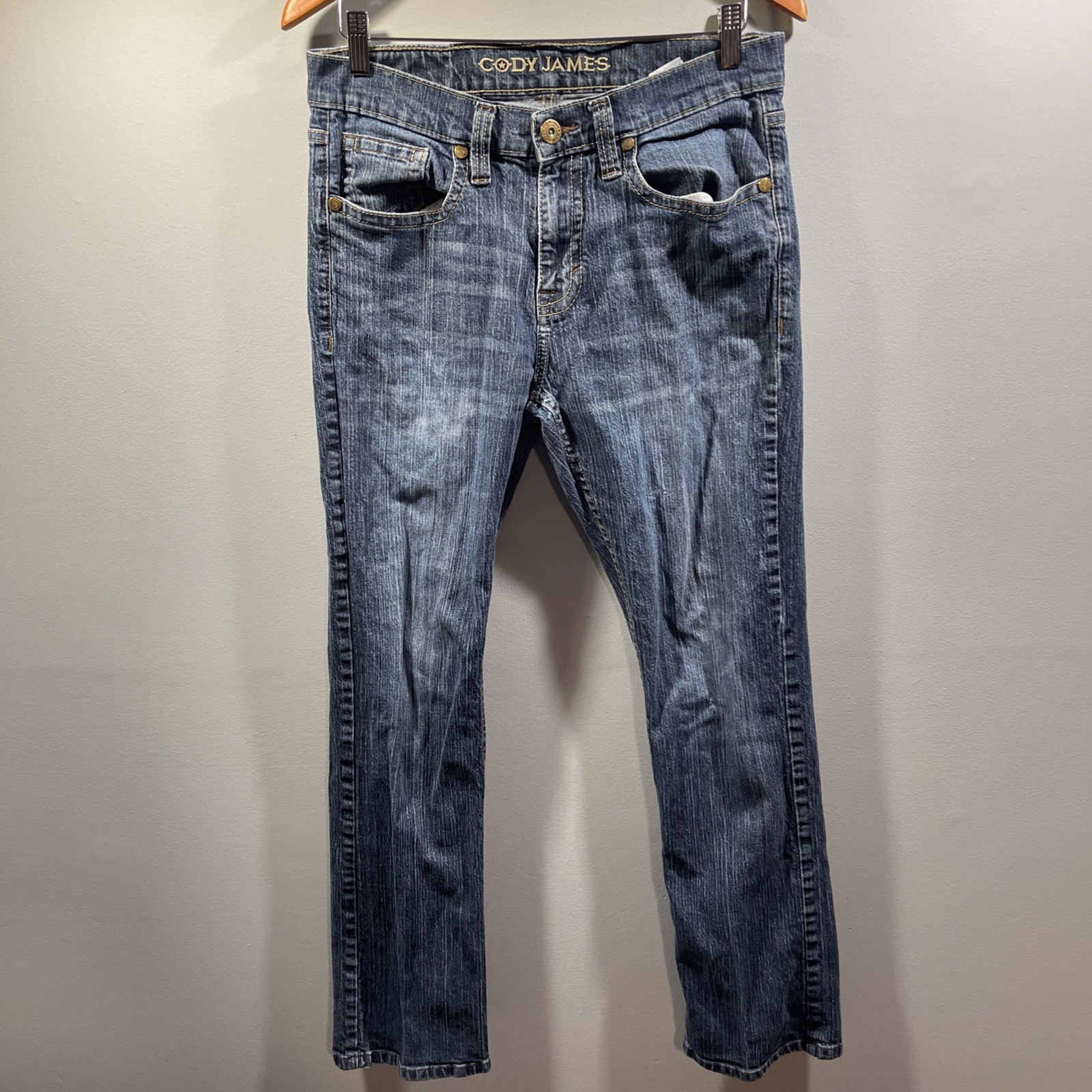 Cody James Mens 32x32 Blue Bootcut Cowboy Ranch Western Rodeo Wear Jeans