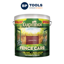 Cuprinol 5194068 Less Mess Fence Care Autumn Red 6L