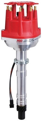 MSD Ignition 8570 Chevy Billet Distributor with Magnetic Pickup and Mechanical