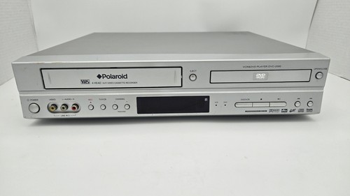 Vtg Polaroid DVC-2000 VCR & DVD 4 Head Hi Fi Combo VHS NO REMOTE Good condition - Picture 2 of 7