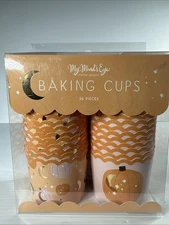 My Mind’s Eye Halloween Pumpkin Baking Cups 36ct – Cupcake Muffin Liners Fall...