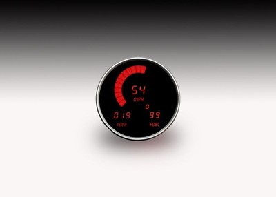 Intellitronix 1955-1986 Jeep LED Digital DP6011 - Red DP6011R