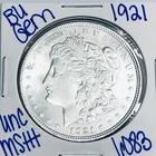 1921 BU UNCIRCULATED MORGAN SILVER DOLLAR AUTHENTIC U.S. MINT FREE SHIPPING 6083