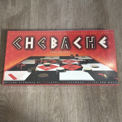 VTG Pardee Boardgame Chebache Box New In box Sealed Checkers Backgammon Chess