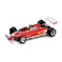 Ferrari 126 C 2 D.Pironi 1982 Winner San Marino Gp N.28 With Pilote 1:43 Brumm F