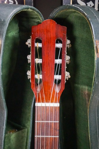 1967 Guild USA Mark I Classical Acoustic Guitar - Mahogany w/ Original Hard Case - Picture 10 of 21