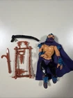 Vintage 1988 TMNT Shredder Action Figure w/ Cape, Belt, Accessories