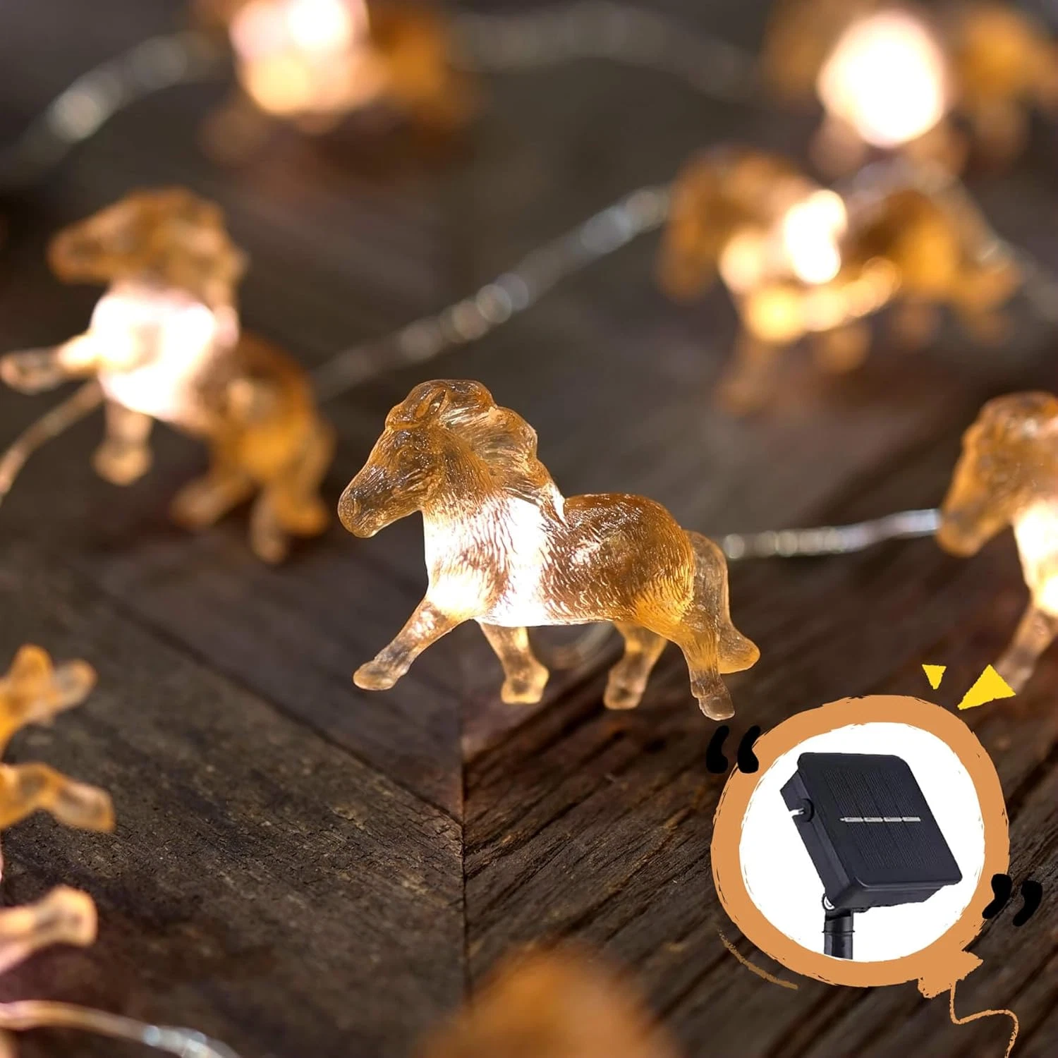 Outdoor Solar Lights Garden Light Cute Decorative Fairy Solar String Light Water
