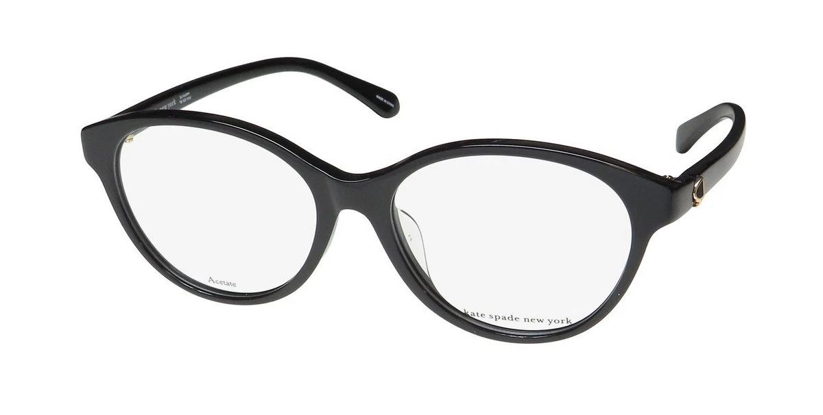 KATE SPADE DRYSTALEE/F-0807-50 Eyeglasses Eye Glasses 0807 BLACK Authentic NWT kate spade new york Black Round Eyeglass Frames for sale | eBay main image 2