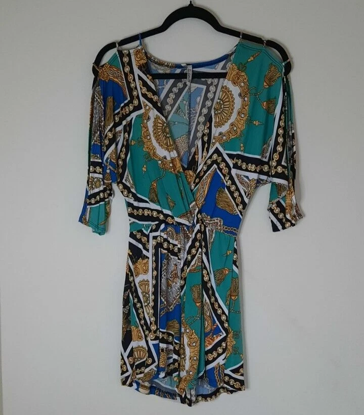 Mameluco multicolor True Light USA de una pieza talla mediana Foto 3 de 4