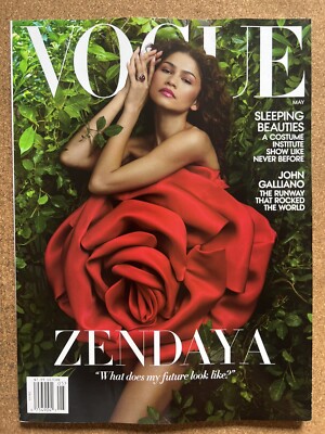 VOGUE US Magazine Zendaya May 2024 Vintage American British Fashion USA