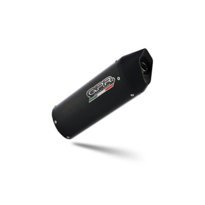 Auspuff Slip-On GPR Furore schwarz zugelassen für Aprilia 850 Mana GT 2007-2016