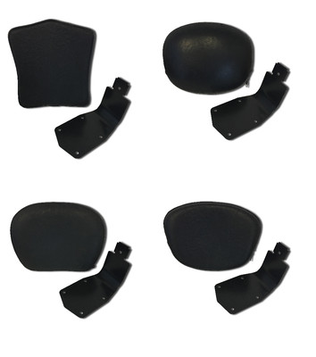 Fixed Position Driver's Backrest for '99-up Yamaha Road Star 1600 1700 Silverado