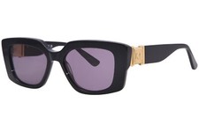 Karl Lagerfeld KL6125S 001 Sunglasses Women's Black/Solid Grey 52mm