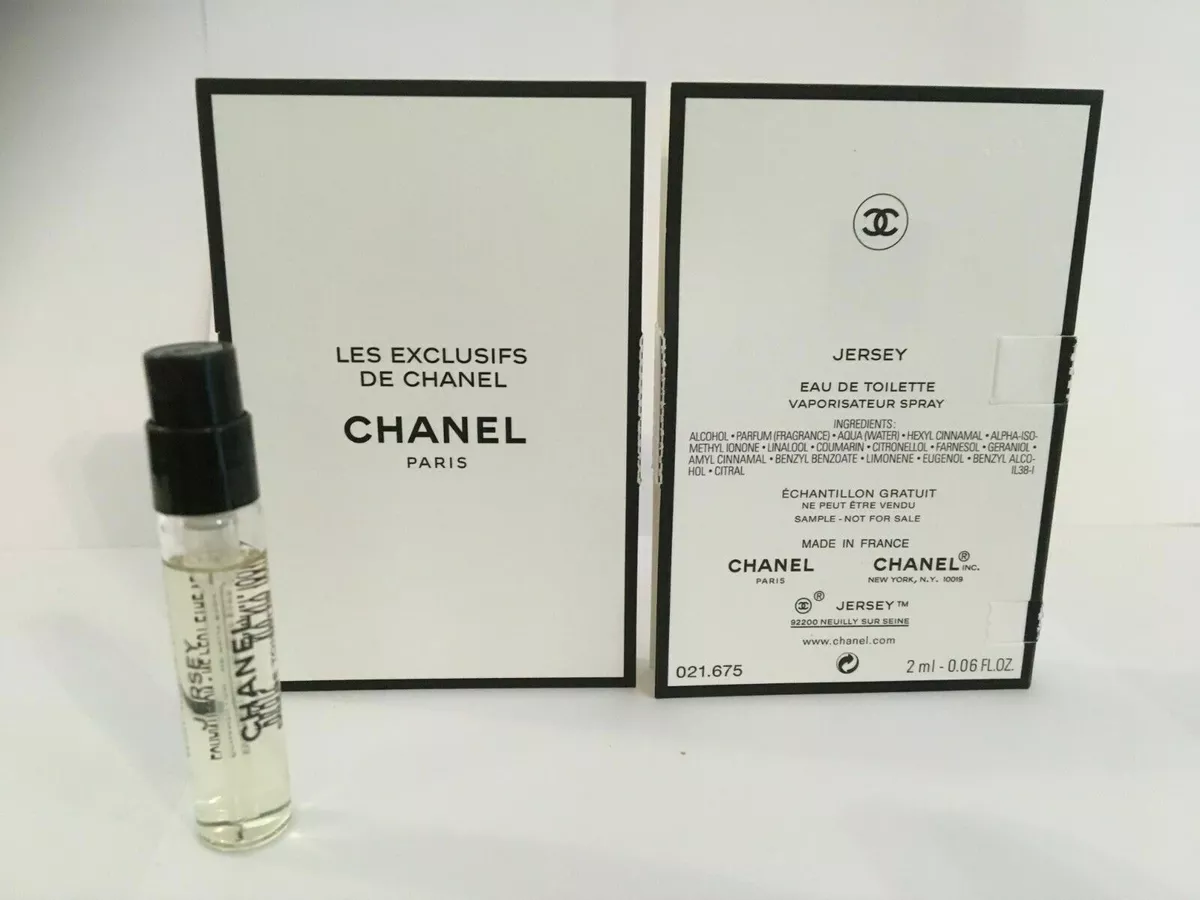Chanel Jersey 0.06 oz / 2 ml Eau de Toilette Mini Vial Spray