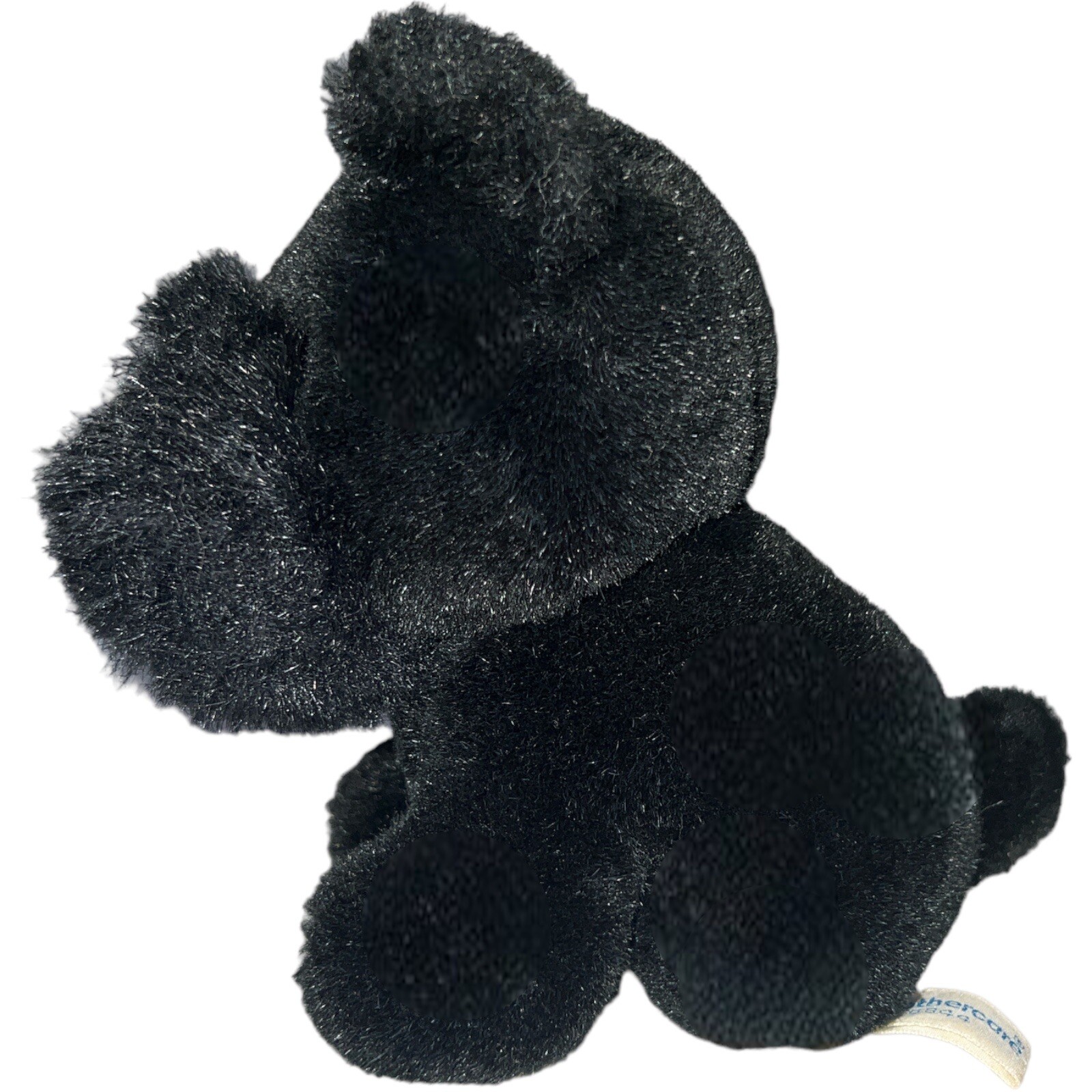 Mothercare Black West Highland Terrier Westie Dog Plush Soft Toy Lovey Vintage