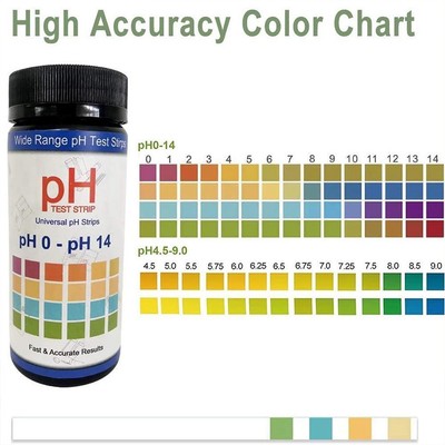 Soil Ph Test Strips (100 Tests)ForGarden PlantWaterMoisture Light Test B0Z7