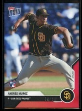 Andres Munoz 2020 Topps Road To Opening Day Red RC 9/10