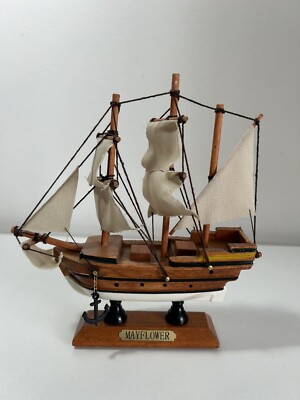 Sailingstory Wooden Model Ship Classic 6.5'' Mayflower