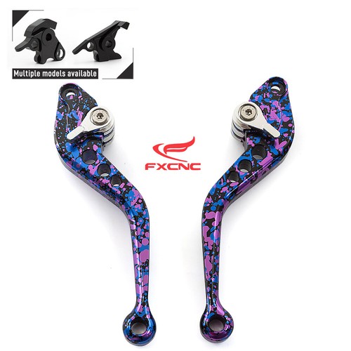 CNC For Kawasaki ZRX1100/1200 1999-2005 2006 2007 Camouflage Brake Clutch Levers - Picture 1 of 14