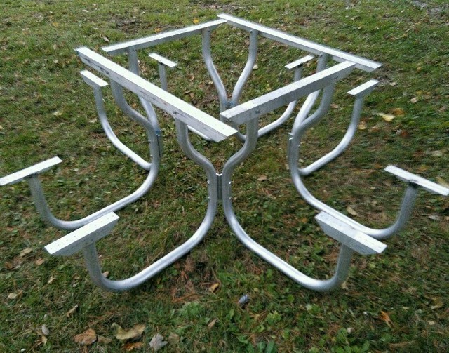 Aluminum picnic table frame with stainless steel hardwareRosendale Picnic Table eBay