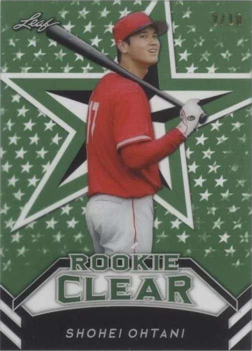 2018 Leaf Clear Rookies - Shohei Ohtani #RC-19 for sale | eBay