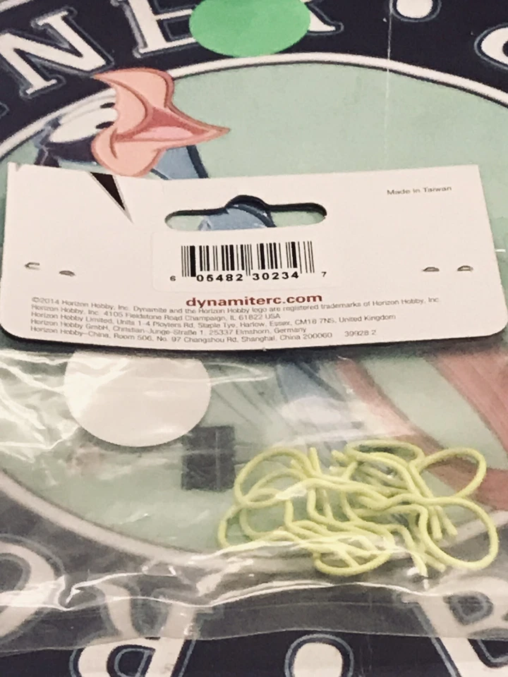 Зажимы для изогнутого корпуса Dynamite DYN5553 желтые {8 шт.} NewInPack отправлено из США - Изображение 3 из 3