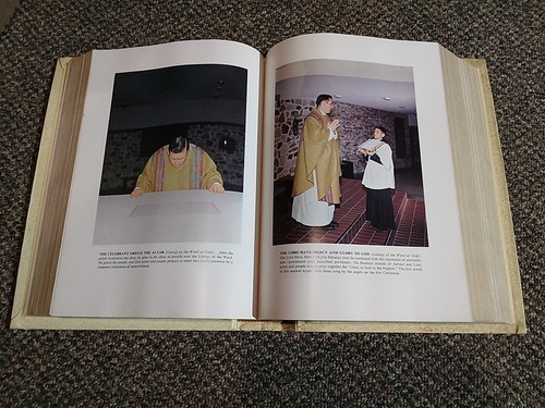 1971-72 Holy Bible NAB Fireside Family Edition Catholic Large Red Print N.T. Vtg - Picture 17 of 19