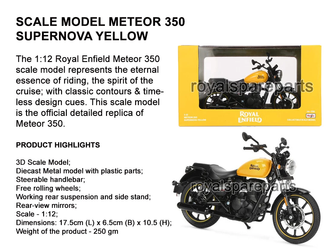 Royal enfield diecast cheap