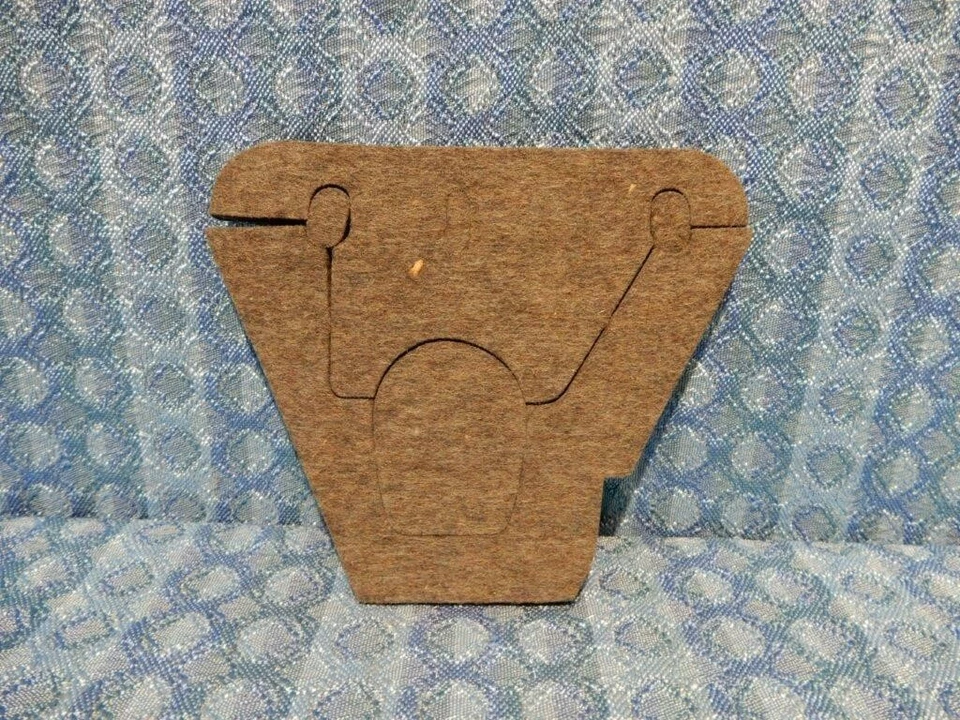 Juego de 2 almohadillas de fieltro para tablero de piso nuevo Ford Modelo A 1928-1931 1929 1930 #A-35123-A Foto 2 de 4