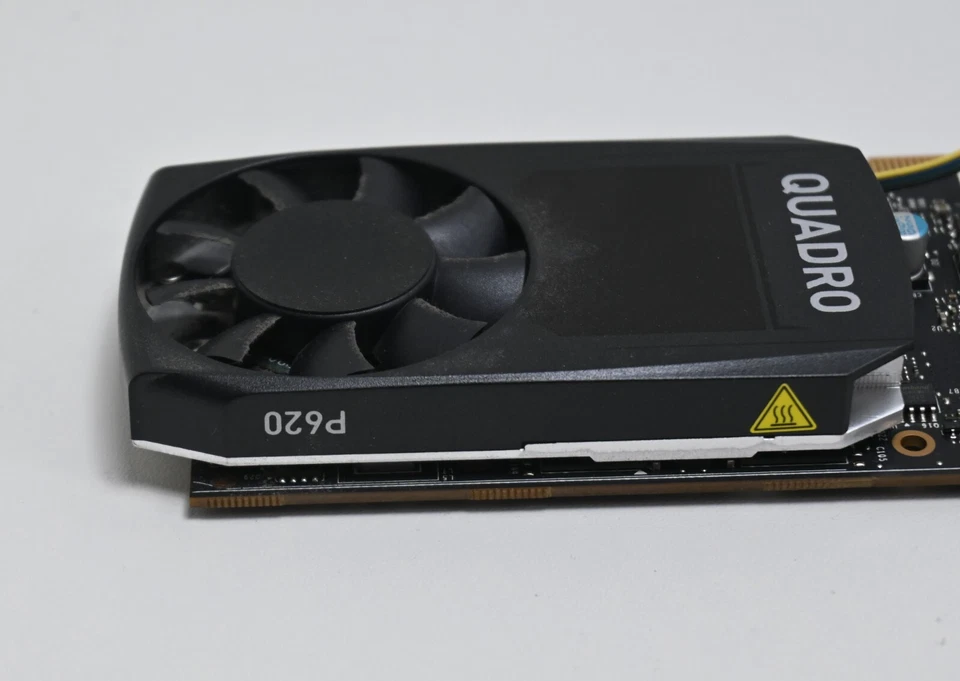 Nvidia Quadro P620 2 GB GDDR5 4 x mini DP LOW PROFILE Graphics Card Quad Monitor - Image 3 of 3