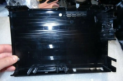 Nintendo Wii U WUP-101 (02) Black Glossy EMPTY Long Top Cover ONLY-OK-Marks - Image 1 of 4