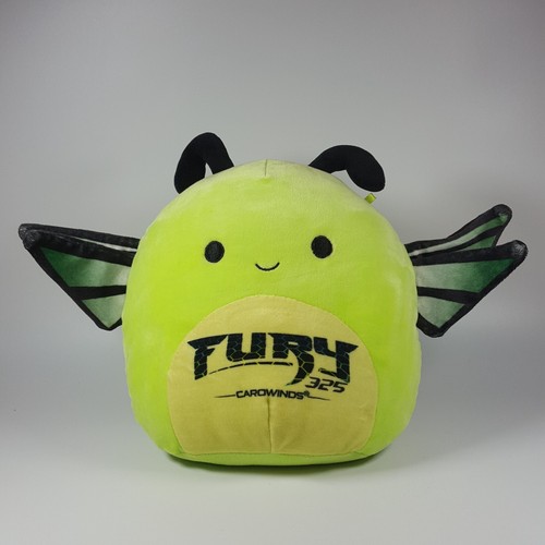 Carowinds Green 8" Fury 325 Rare Squishmallow Kellytoy Lime Stuffed Plush eBay