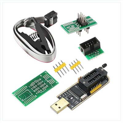 USB EEPROM Programmierer CH341A Flash BIOS Chip USB-Programmiermodul Faltbar