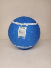Jumbo 8" Tennis Ball Sport Family Or Dog Fun at Beach BBQ Park Party Blue