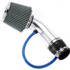Cold Air Intake Filter Induction Kit 3" Aluminum Pipe Power Flow Hose System