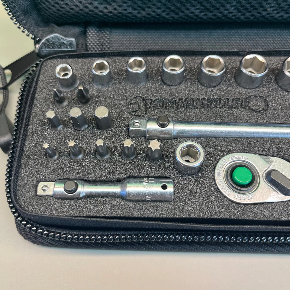 Stahlwille 96010127 1/4" Socket Set No. 40/20/4 SCI, 24 Pc Made In Germany - Image 3 of 4