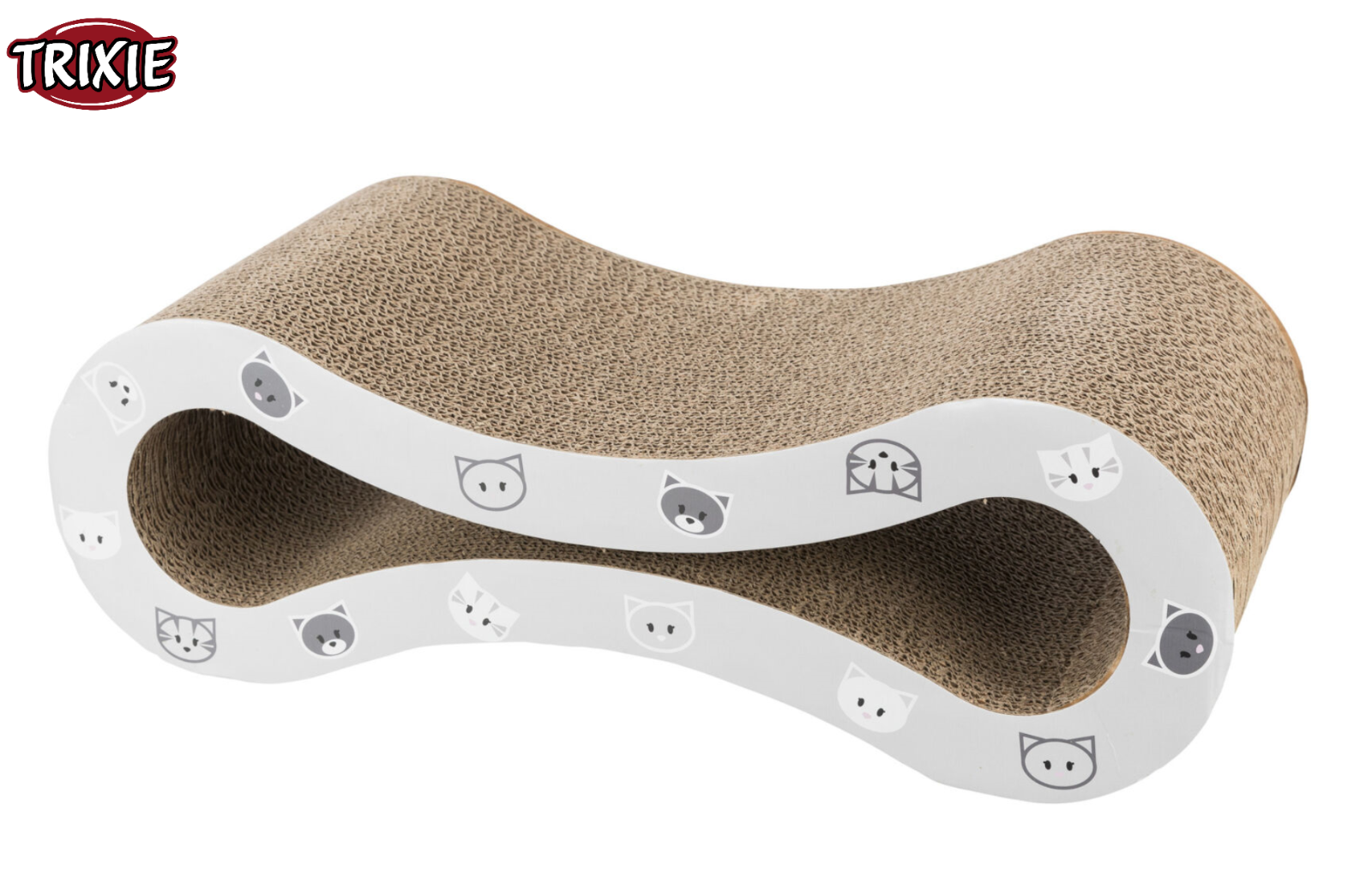 TRIXIE MIMI CARDBOARD WAVE CAT KITTEN SCRATCHER SCRATCHING PAD CARDBOARD
