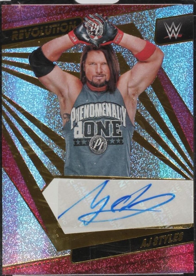 2022 Panini Revolution WWE - AJ Styles #AG-AJS - 1 of 1