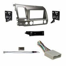 Metra 99-7816T 1 or 2 DIN Dash Kit w/ Wiring Harness  Antenna Adapter for Honda