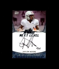 2020 Premier Draft NL SP JAYLON MOORE AUTO /25 RC! Tennessee Martin