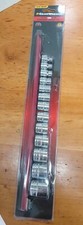 Gearwrench 80553 13 Piece 38 Drive 6pt Sae Socket Set 14 To 1 With Rail New
